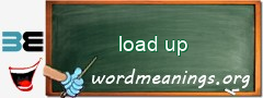 WordMeaning blackboard for load up